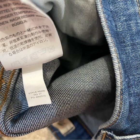 Madewell Size 26‎ 10” High Rise Skinny Jeans Tulip Hem Edition - Picture 11 of 15